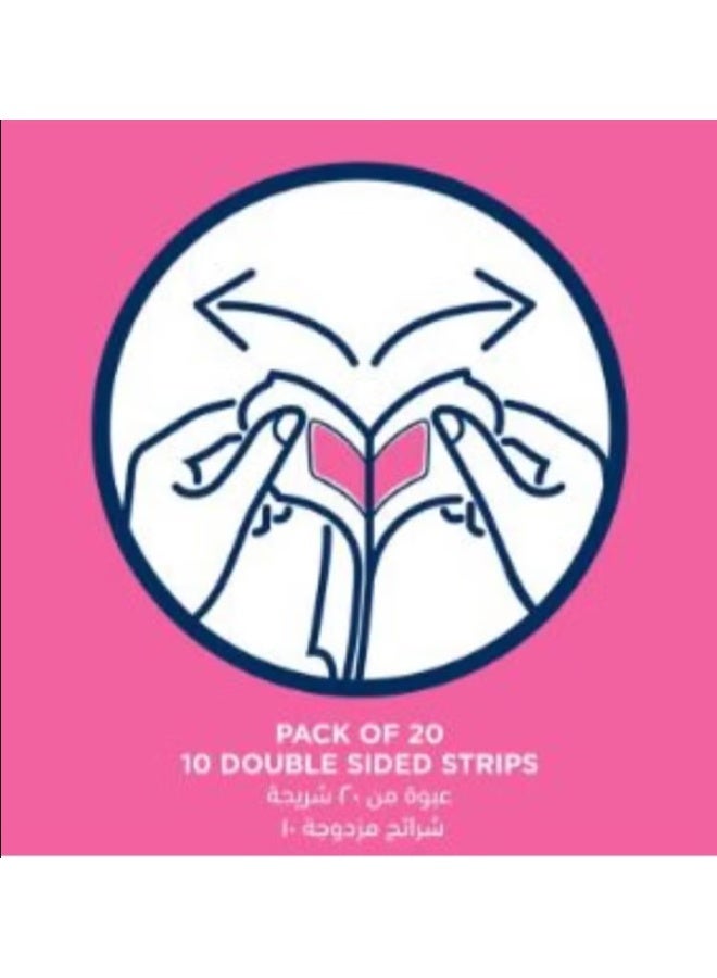 Veet wax strips for dry skin 20 pieces - Image 2